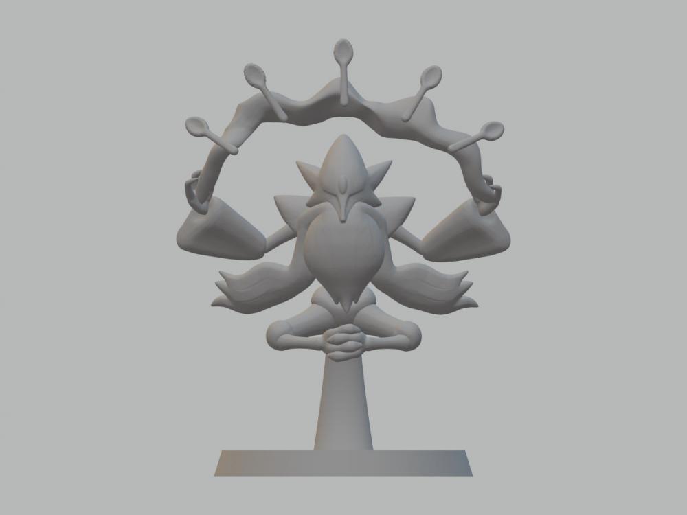 宝可梦-Mega胡地3D打印模型