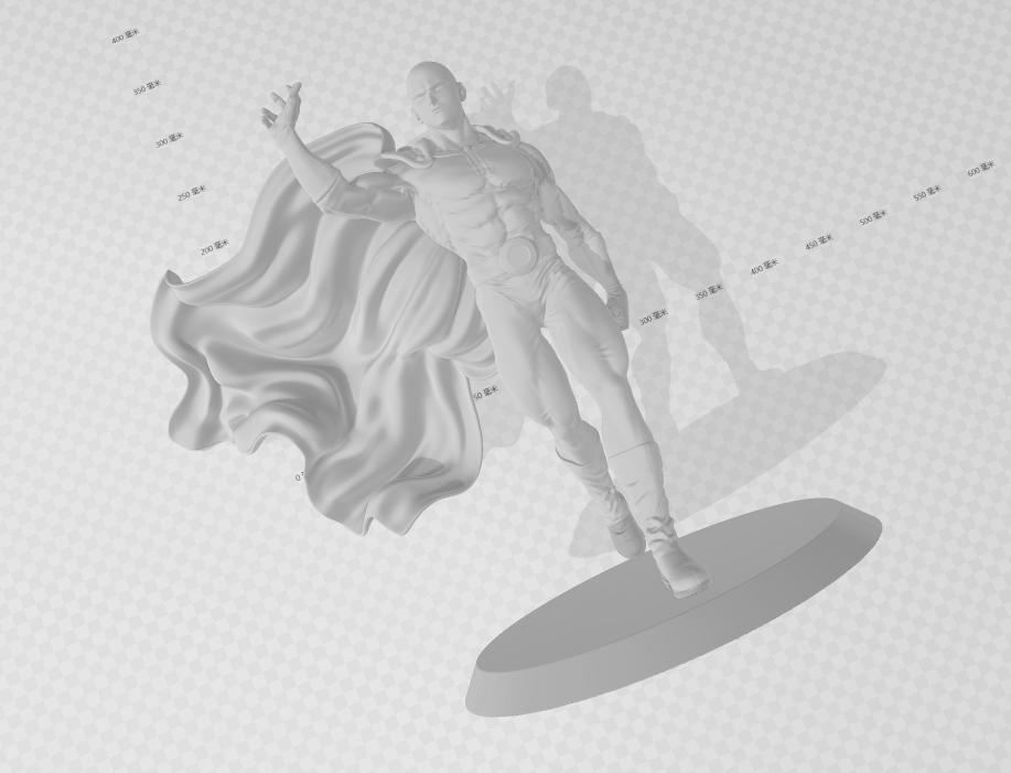 一拳超人 埼玉3D打印模型