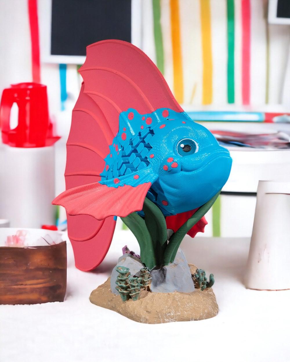 斗鱼3D打印模型