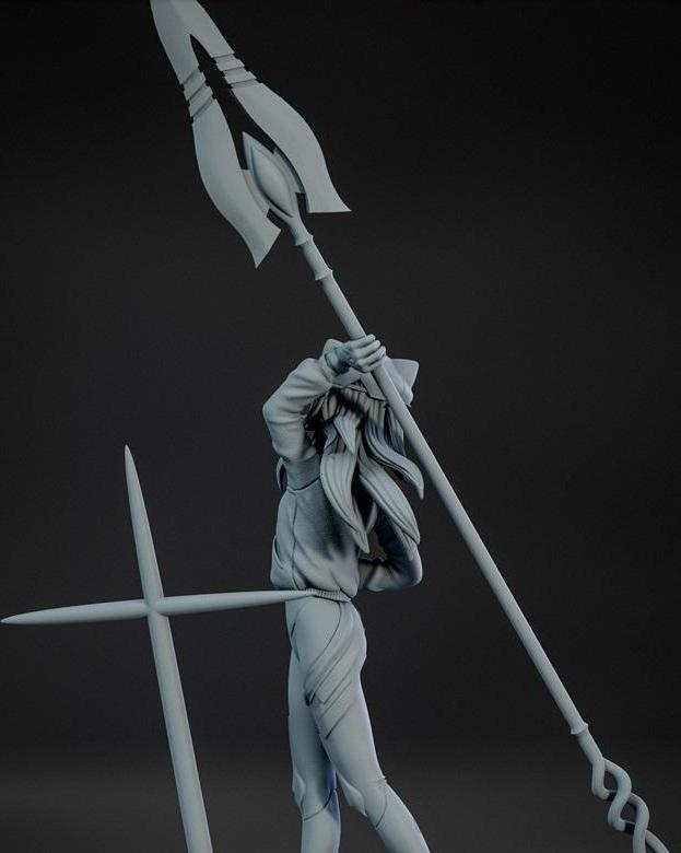 新世纪福音战士 明日香3D打印模型