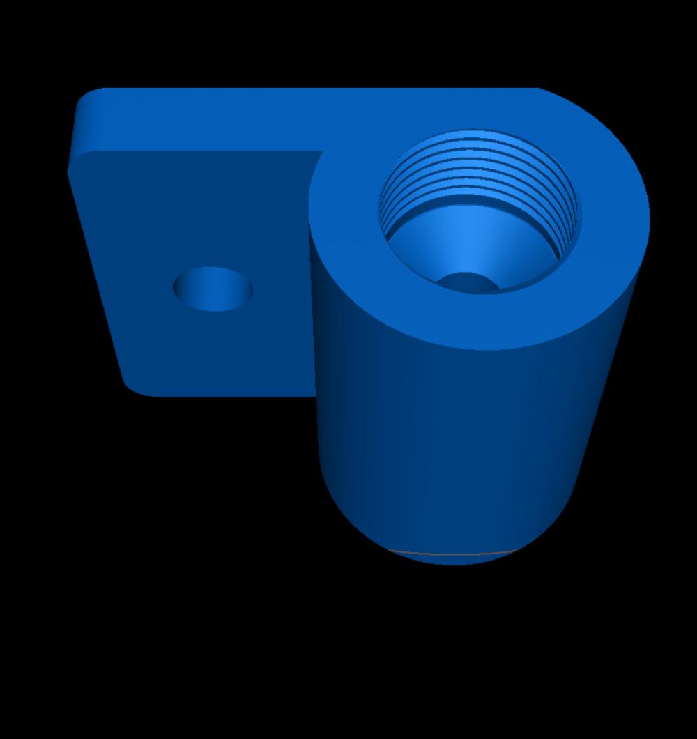 3D打印机打印耗材连接头 料管接头 料管对接头 料管固定器3D打印模型