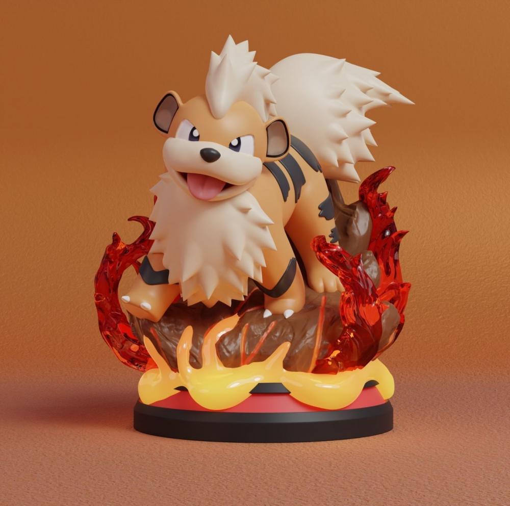 卡蒂狗 宝可梦3D打印模型