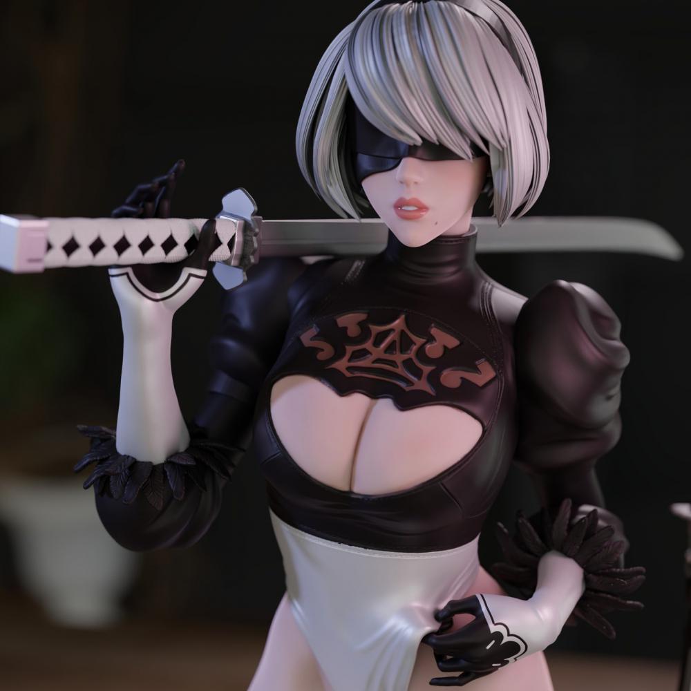机械纪元 2B3D打印模型