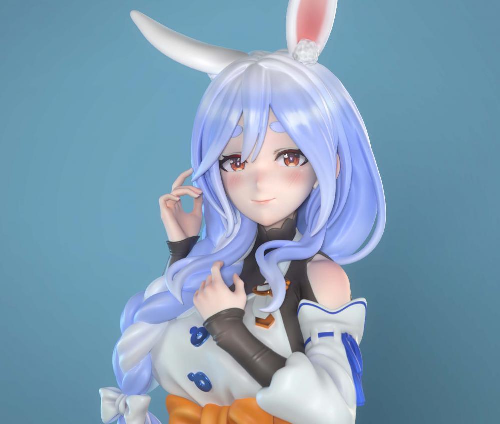 兔田佩克拉妈妈 3D打印模型