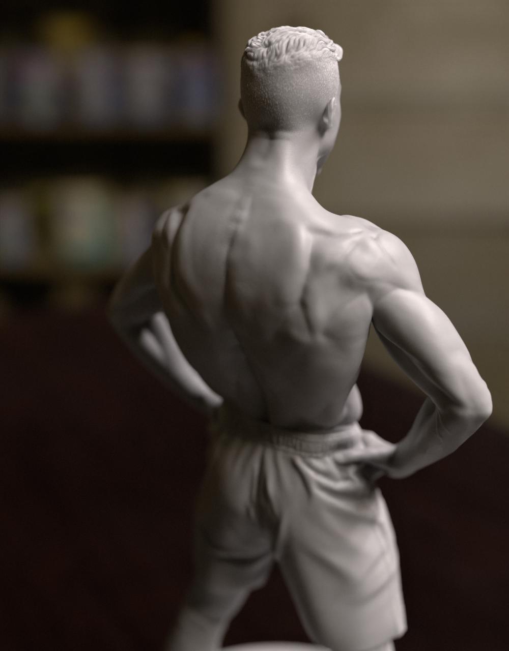 克里斯蒂亚诺·罗纳尔多 C罗3D打印模型