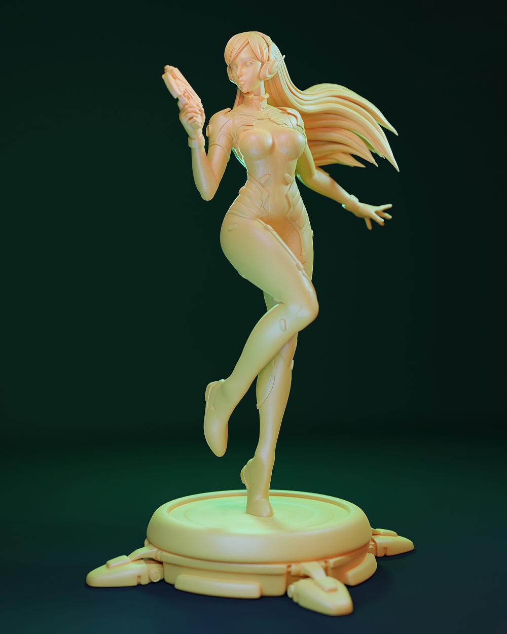 守望先锋 DVA3D打印模型