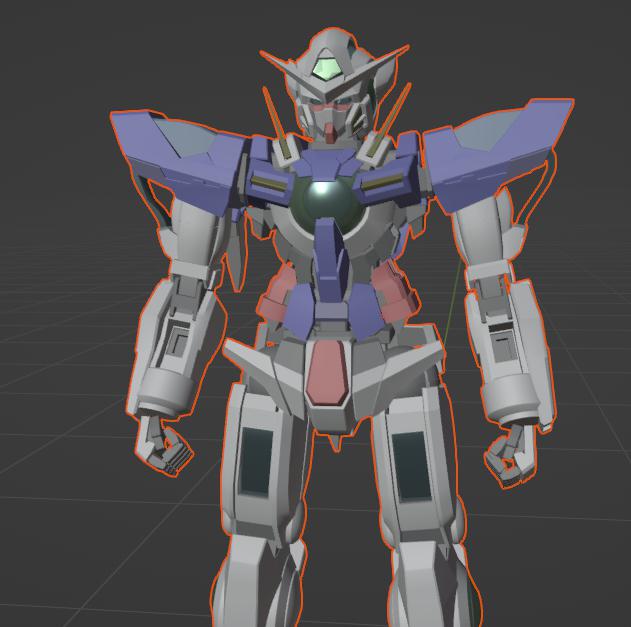 高达00 能天使高达3D打印模型