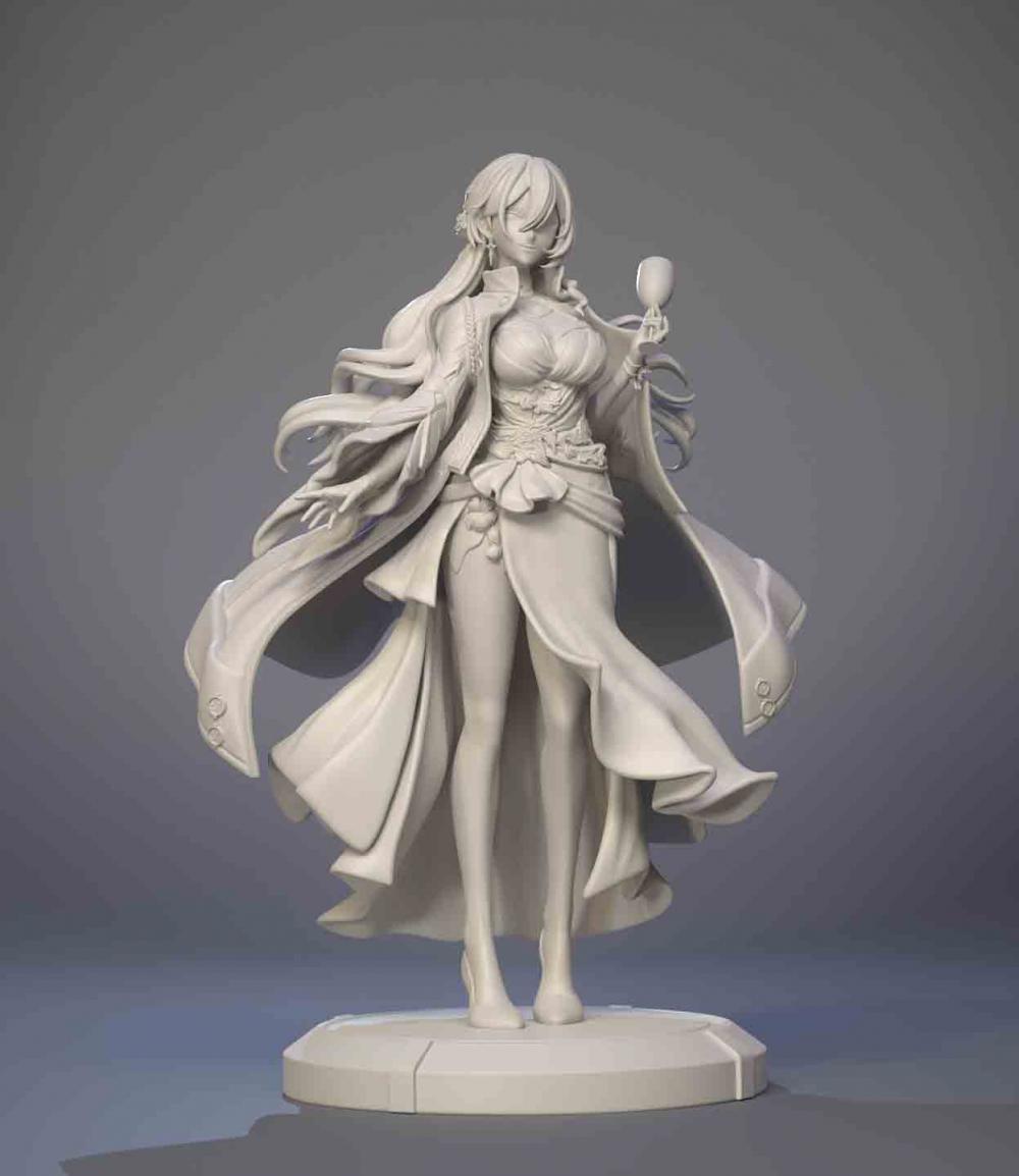 姬子 崩坏 星穹铁道3D打印模型