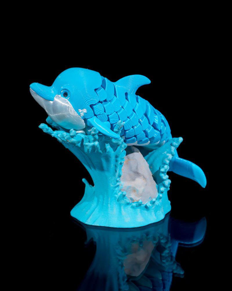 海豚3D打印模型