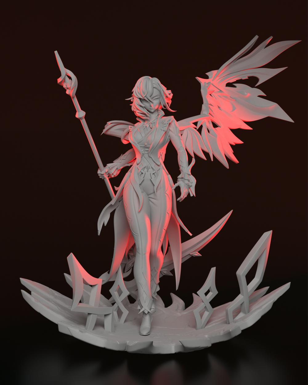 原神 阿蕾奇诺3D打印模型