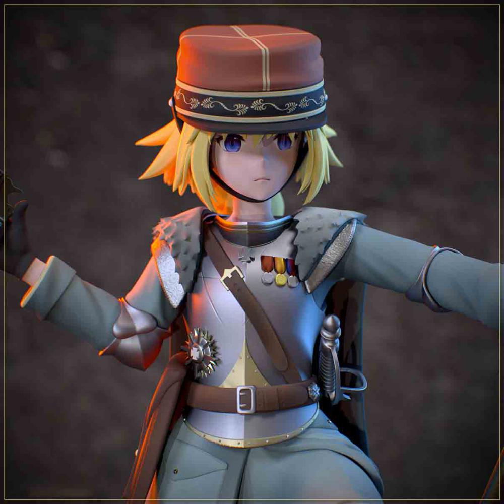 贞德 FATE3D打印模型