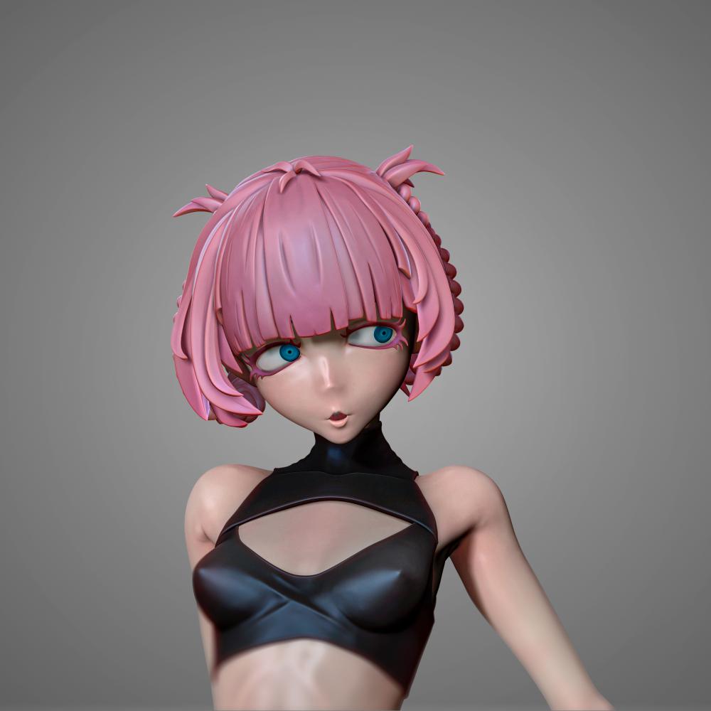 彻夜之歌 七草荠3D打印模型