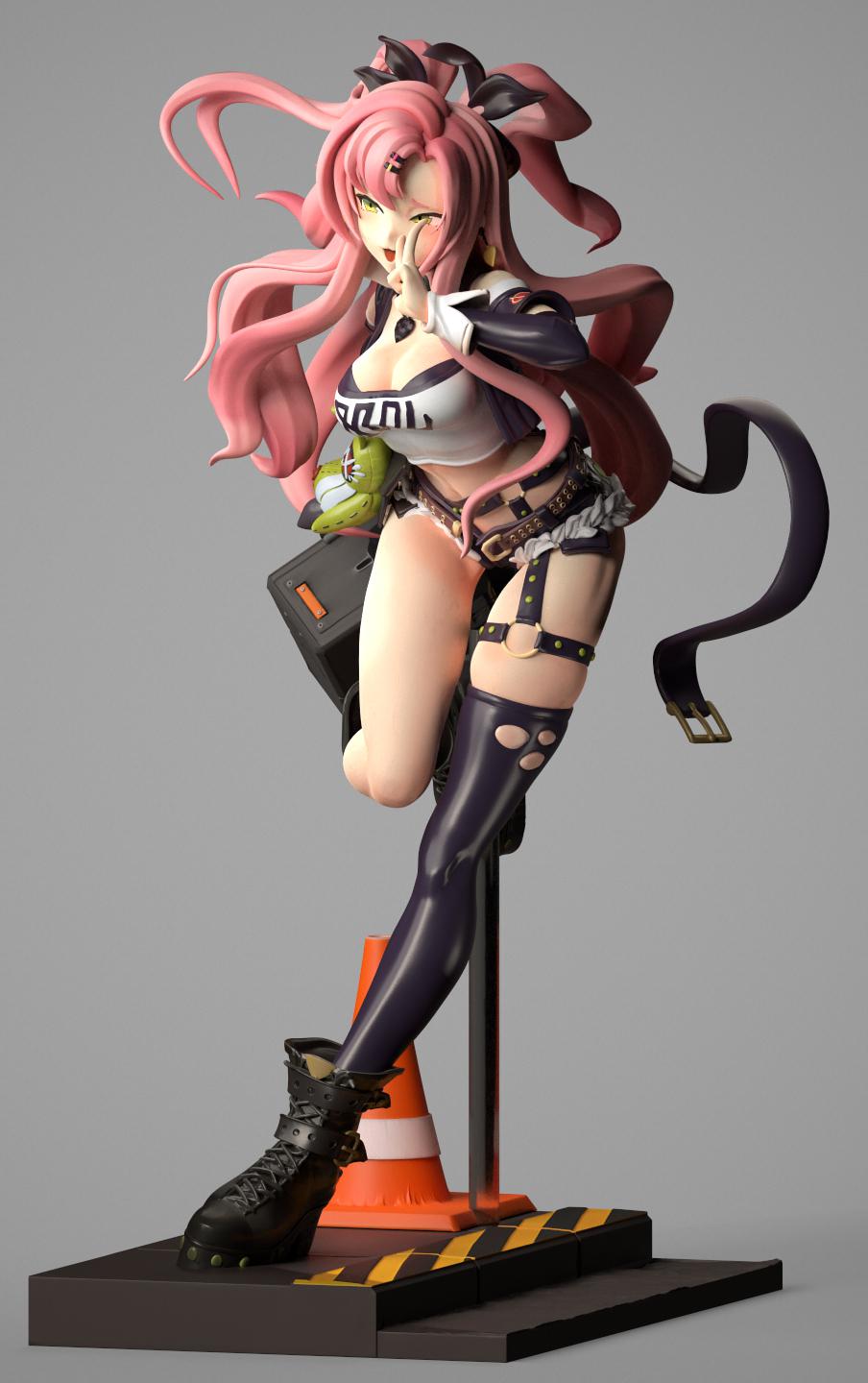  绝区零 妮可3D打印模型