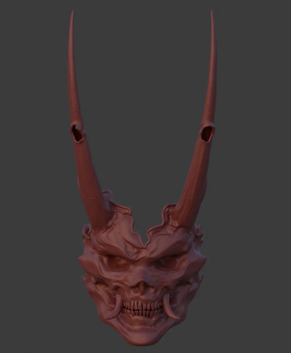 夜叉面具3D打印模型