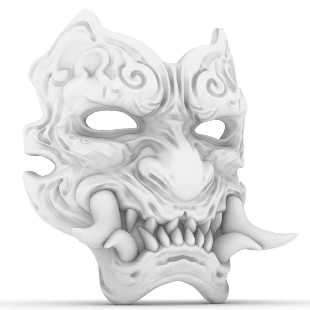 黑神话悟空面具3D打印模型