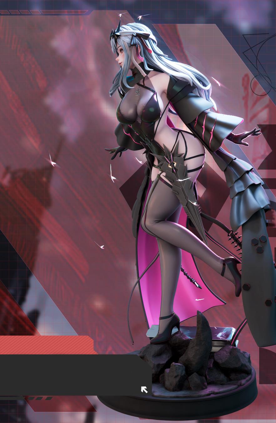 胜利女神妮姬 神罚3D打印模型