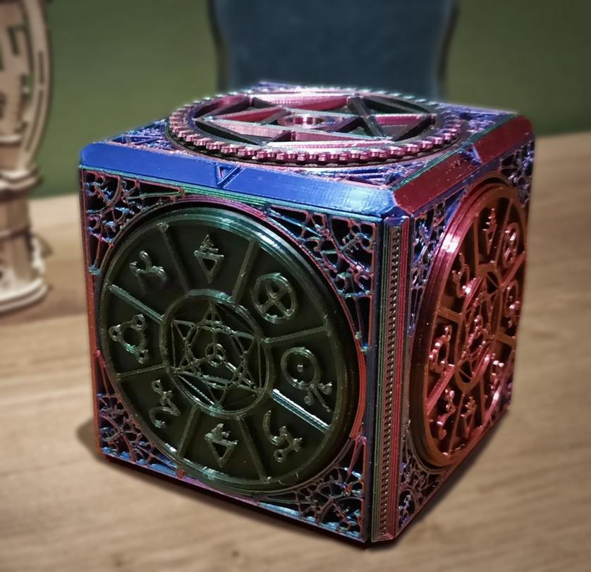 炼金术盒3D打印模型
