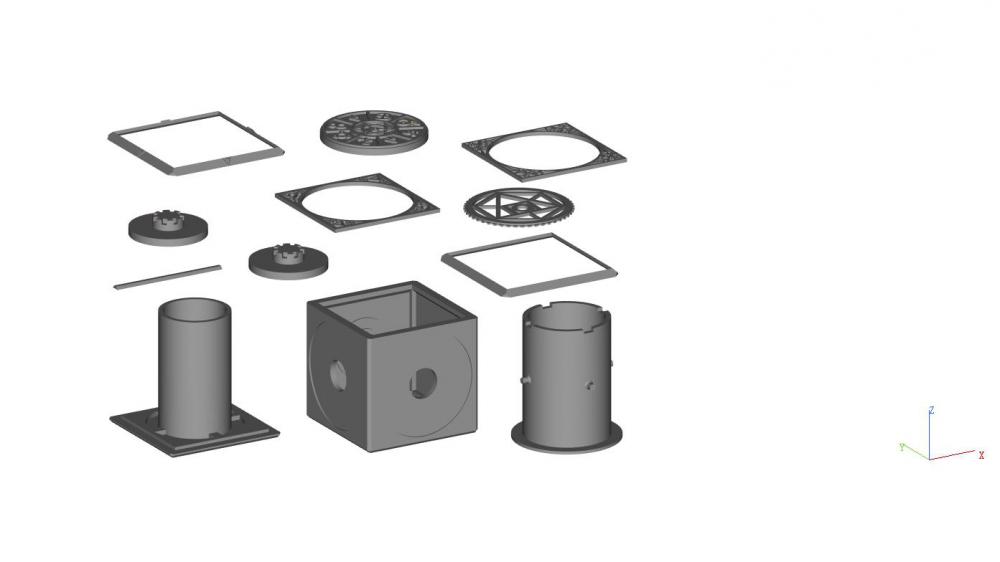 炼金术盒3D打印模型