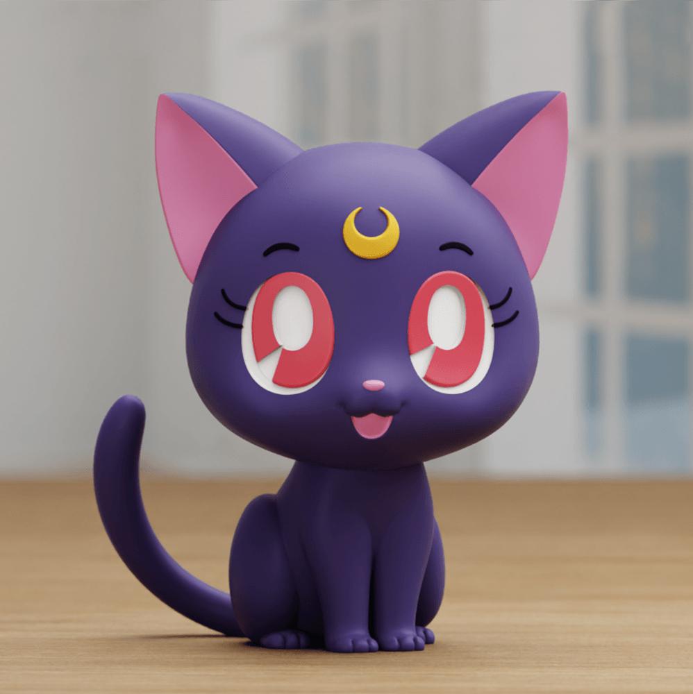美少女战士 露娜3D打印模型