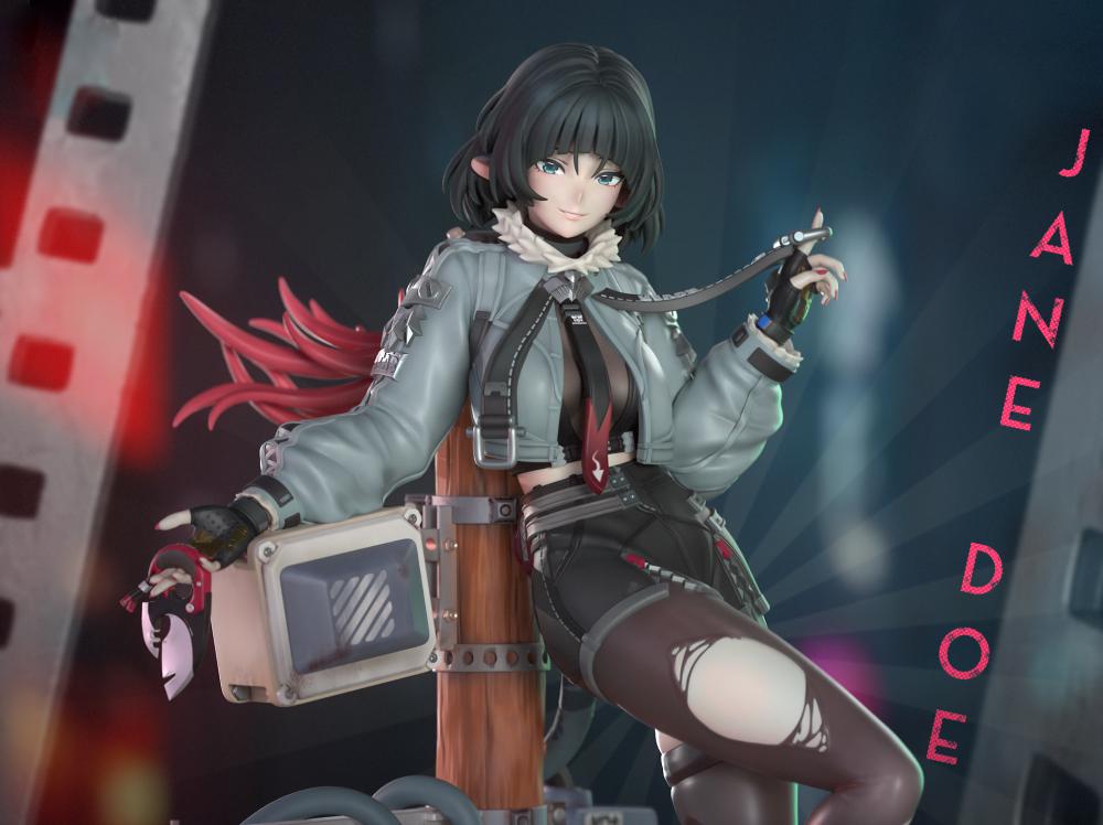 绝区零 简.杜 灯柱版3D打印模型