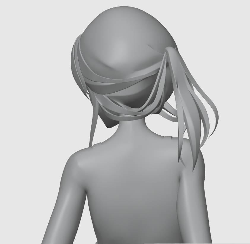 崩坏 星穹铁道 卡芙卡(半身像)3D打印模型