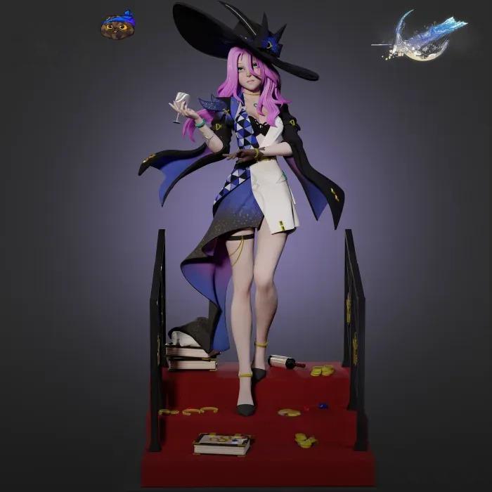 崩坏 星穹铁道 翡翠3D打印模型