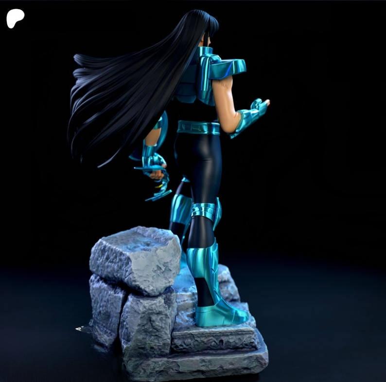 圣斗士星矢 紫龙3D打印模型
