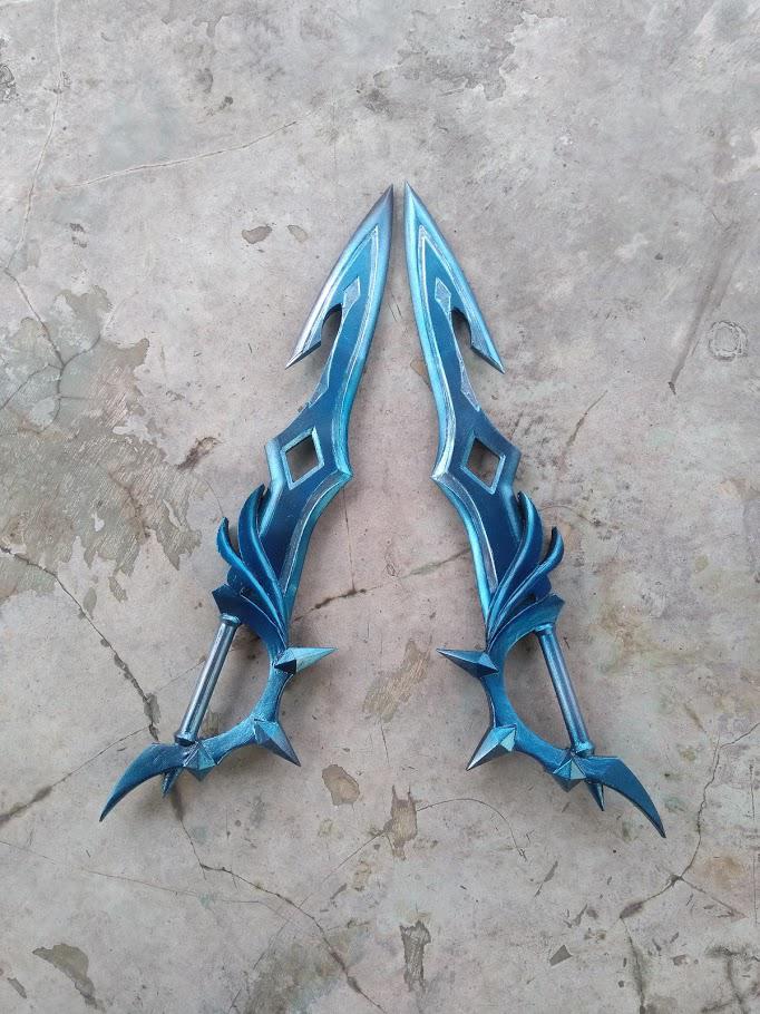 原神 公子(达达利亚) 匕首武器3D打印模型