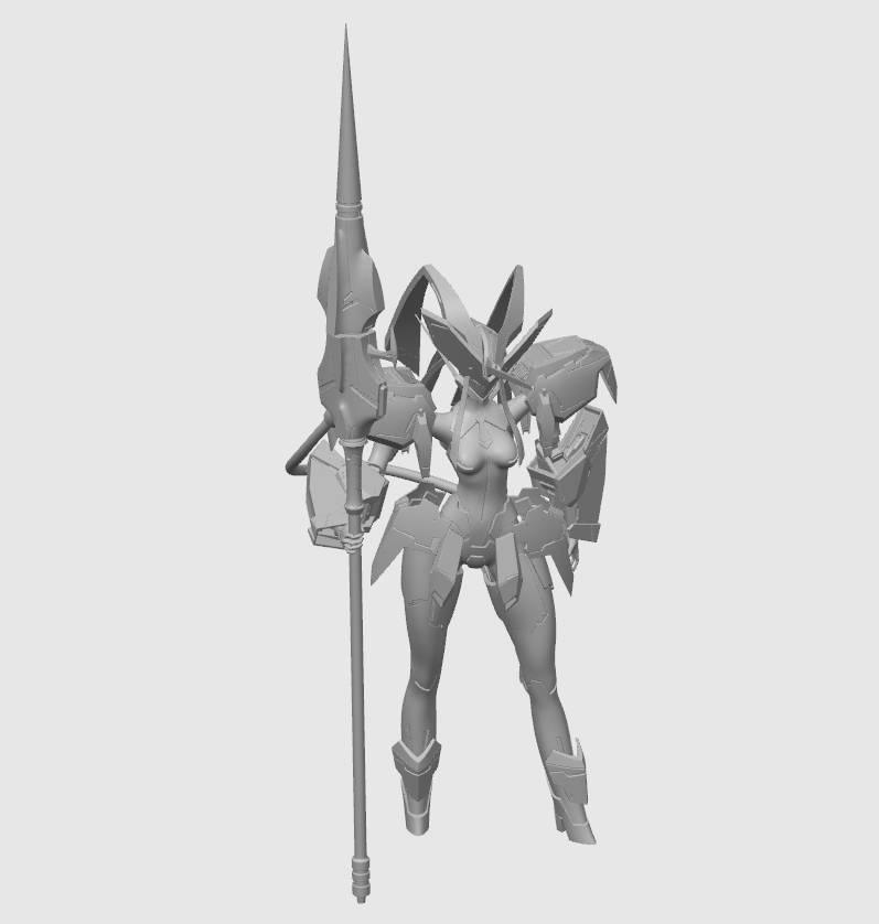 鹤望兰号 DARLING in the FRANXX3D打印模型