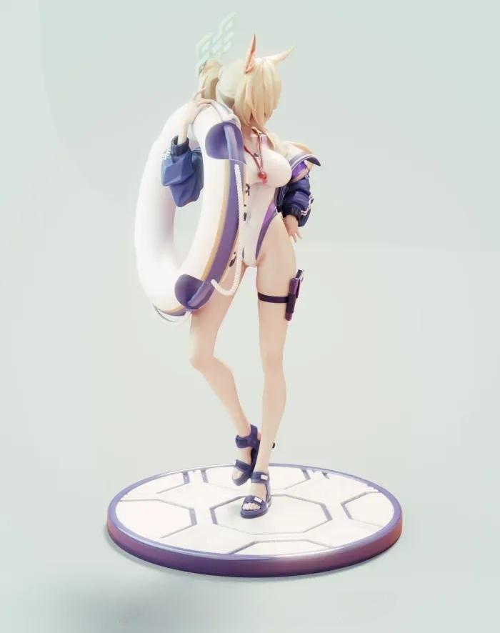 碧蓝档案 泳装康娜(神奈)3D打印模型