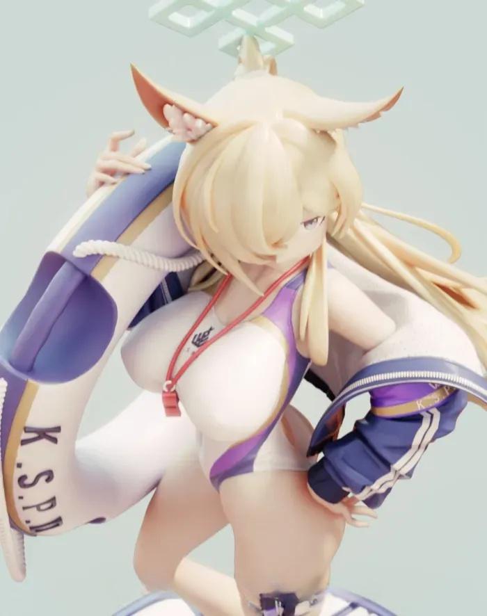 碧蓝档案 泳装康娜(神奈)3D打印模型