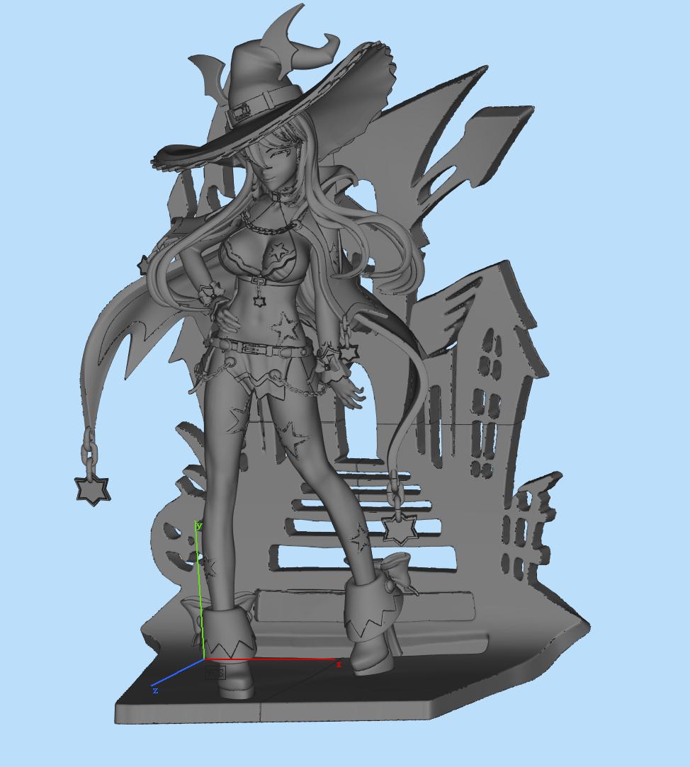 约会大作战 - 镜野七罪3D打印模型