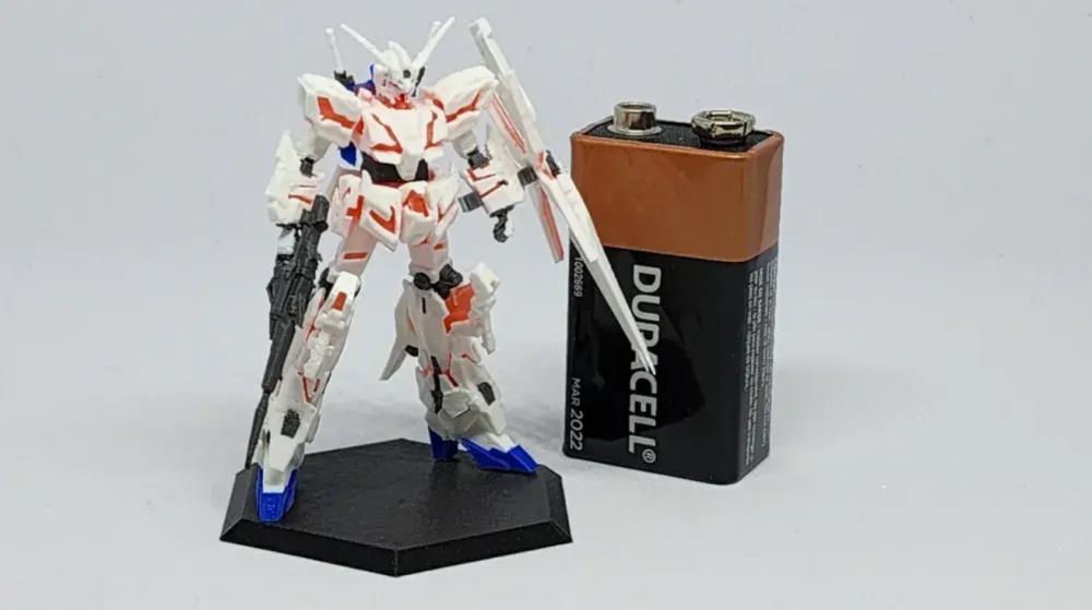 1/400 比例 独角兽高达【破坏模式】3D打印模型
