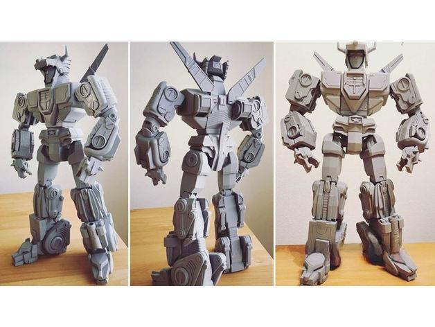 战神金刚 百兽王3D打印模型