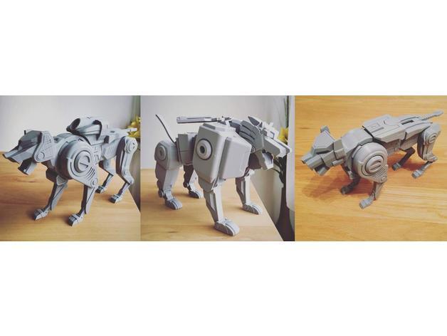 战神金刚 百兽王3D打印模型