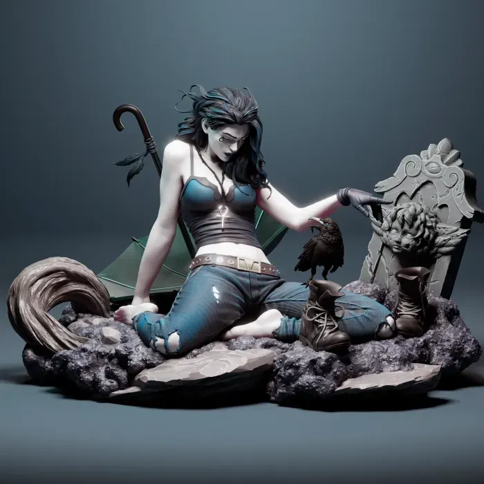 DC 死亡泰尔特 睡魔3D打印模型