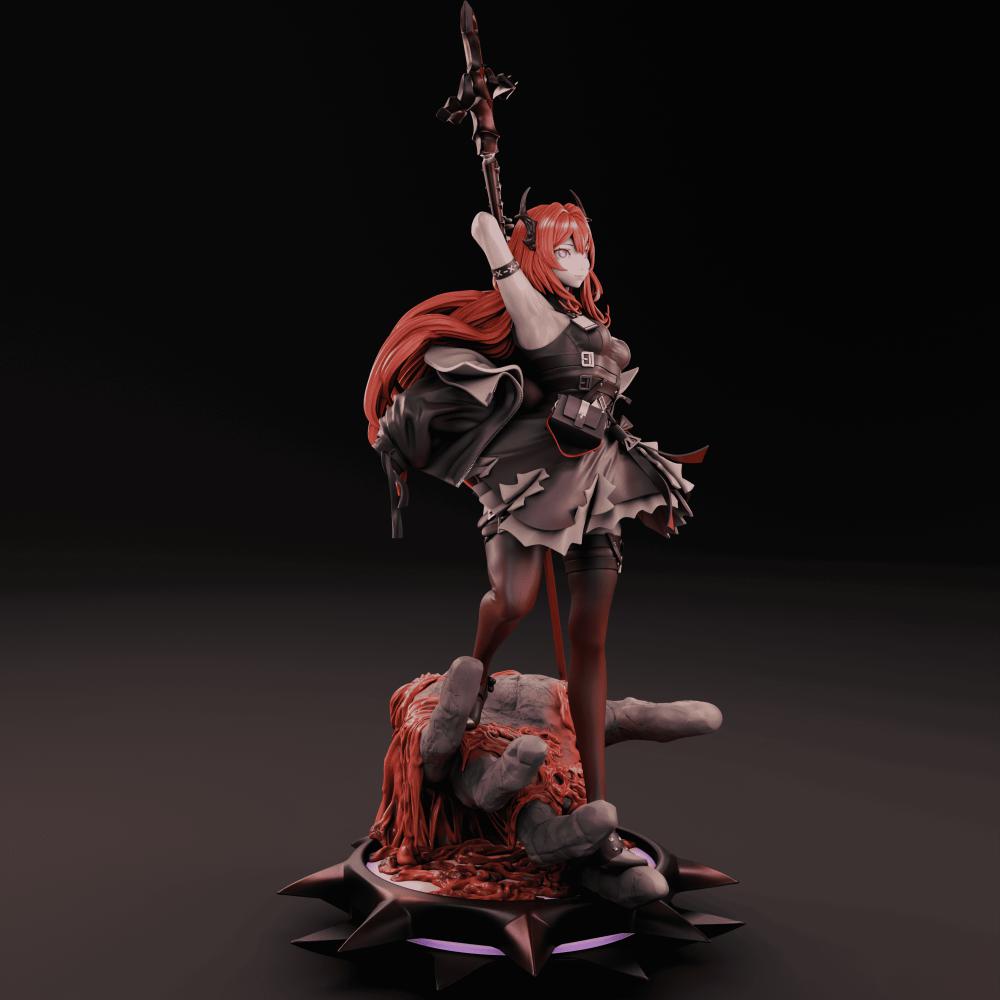 史尔特尔 明日方舟3D打印模型