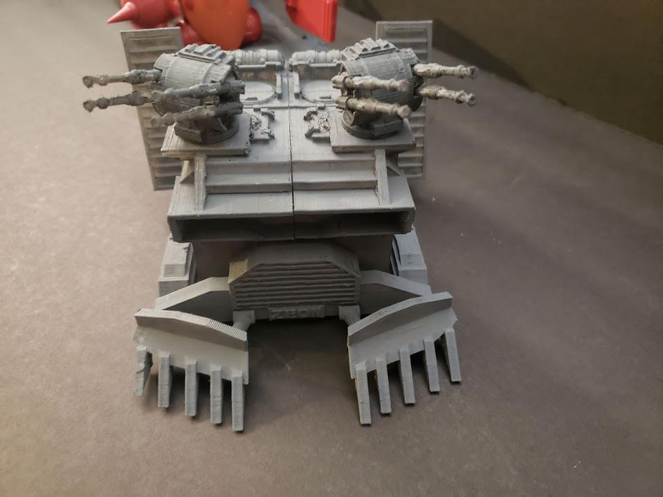 高达 1/100 卡车 载具3D打印模型