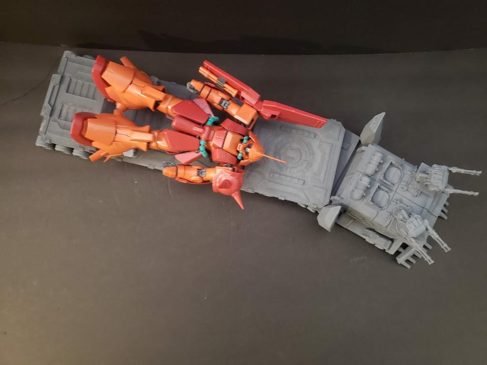 高达 1/100 卡车 载具3D打印模型
