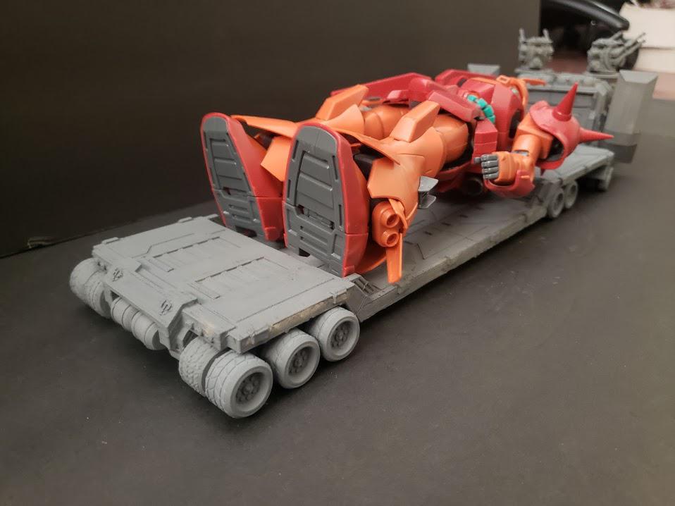 高达 1/100 卡车 载具3D打印模型