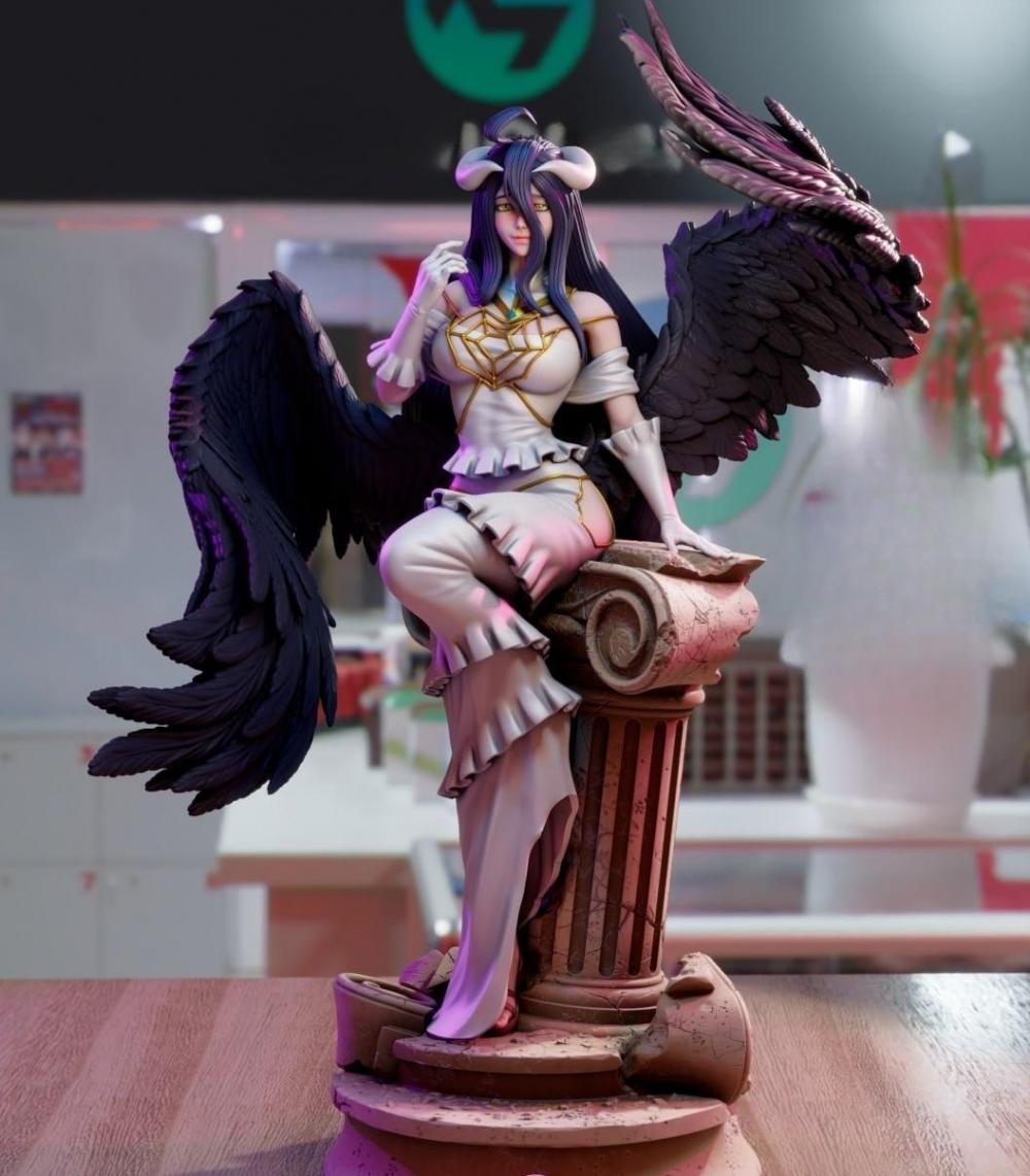overlord 雅儿贝德 不死者之王3D打印模型