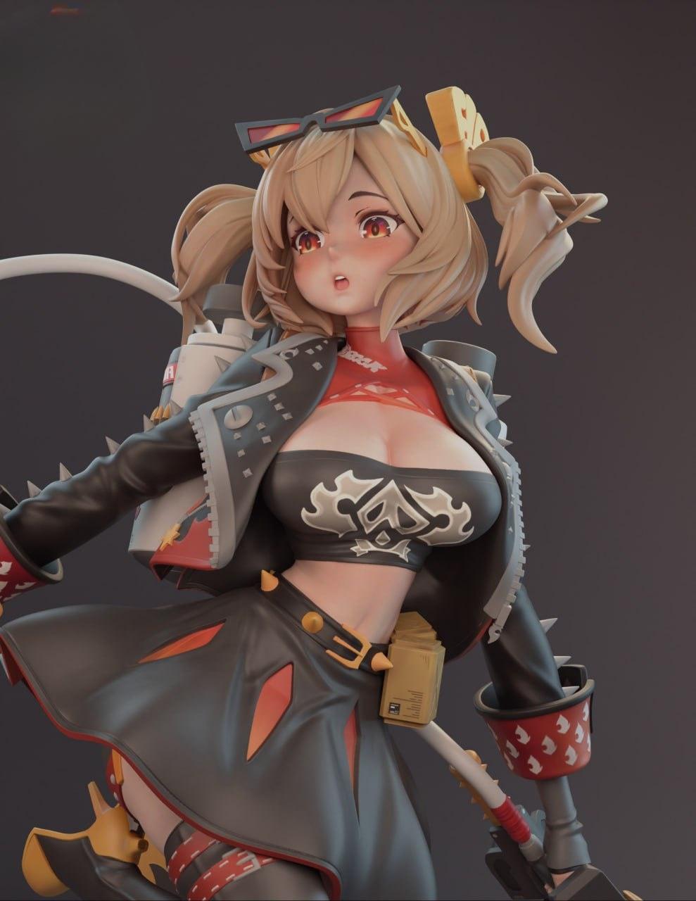 绝区零 柏妮思·怀特3D打印模型