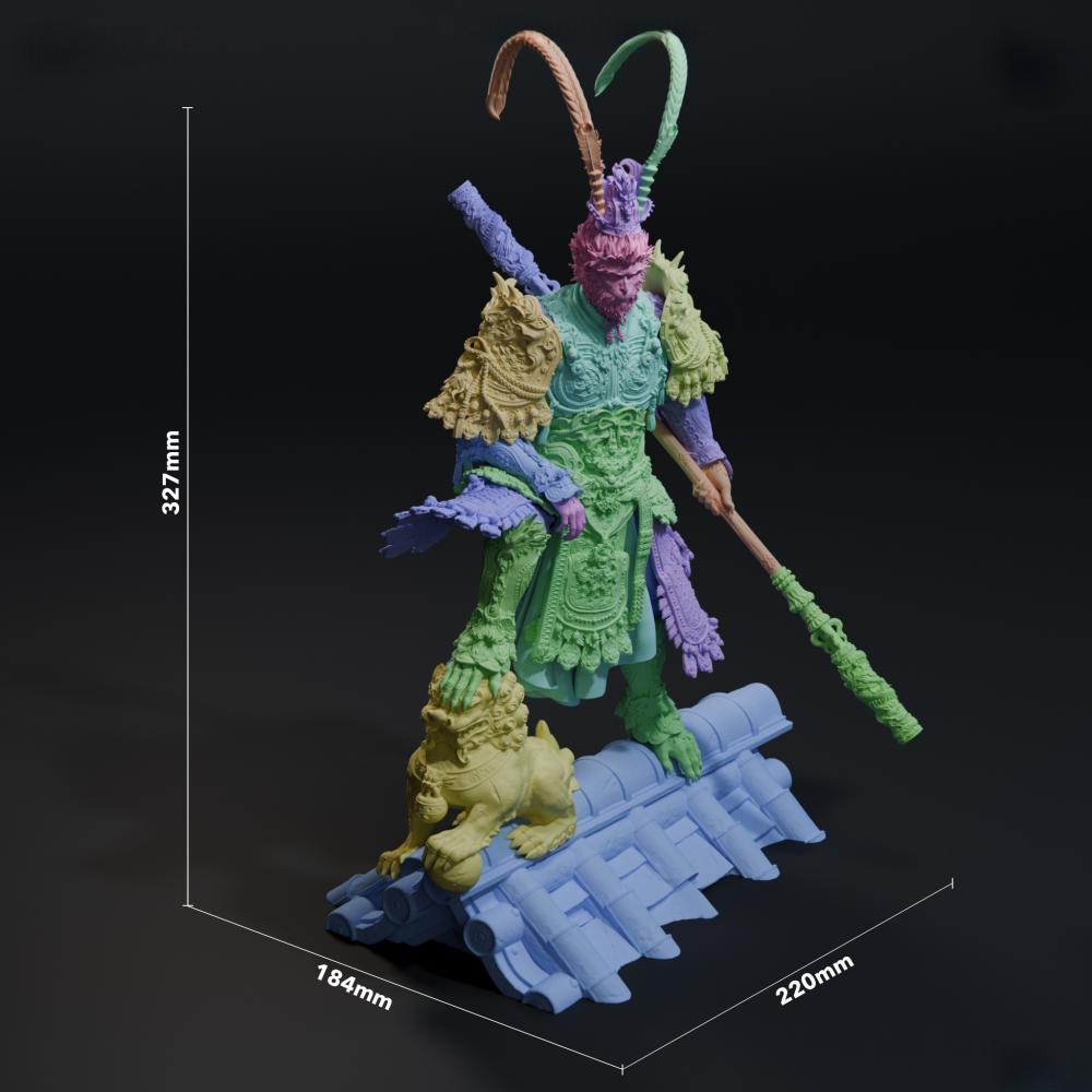 黑神话 悟空3D打印模型