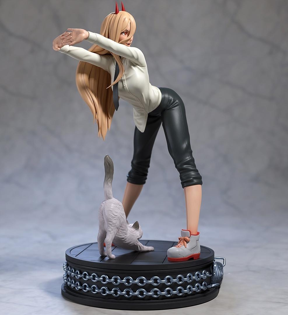 电锯人 帕瓦3D打印模型