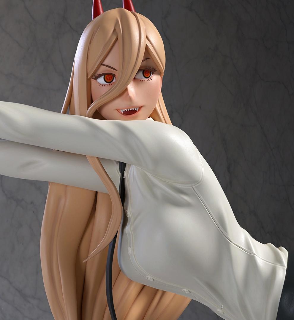 电锯人 帕瓦3D打印模型