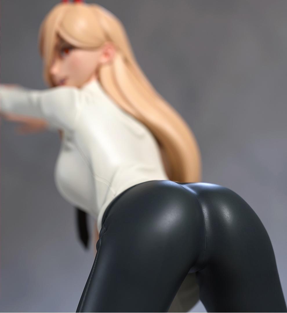电锯人 帕瓦3D打印模型