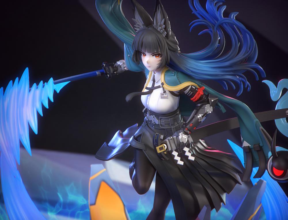 绝区零 星见雅3D打印模型