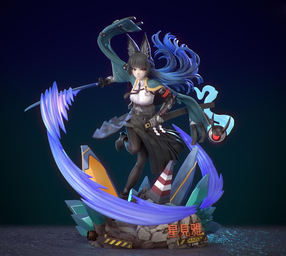 绝区零 星见雅3D打印模型