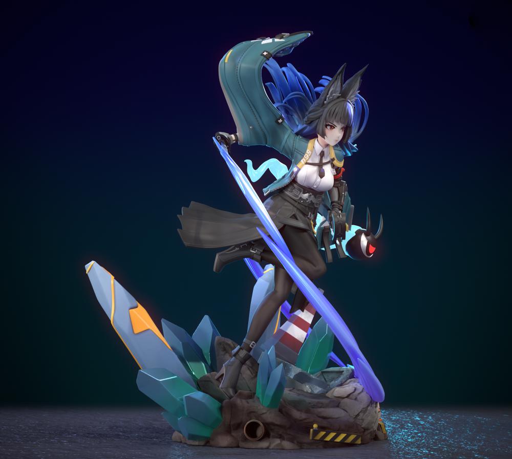 绝区零 星见雅3D打印模型