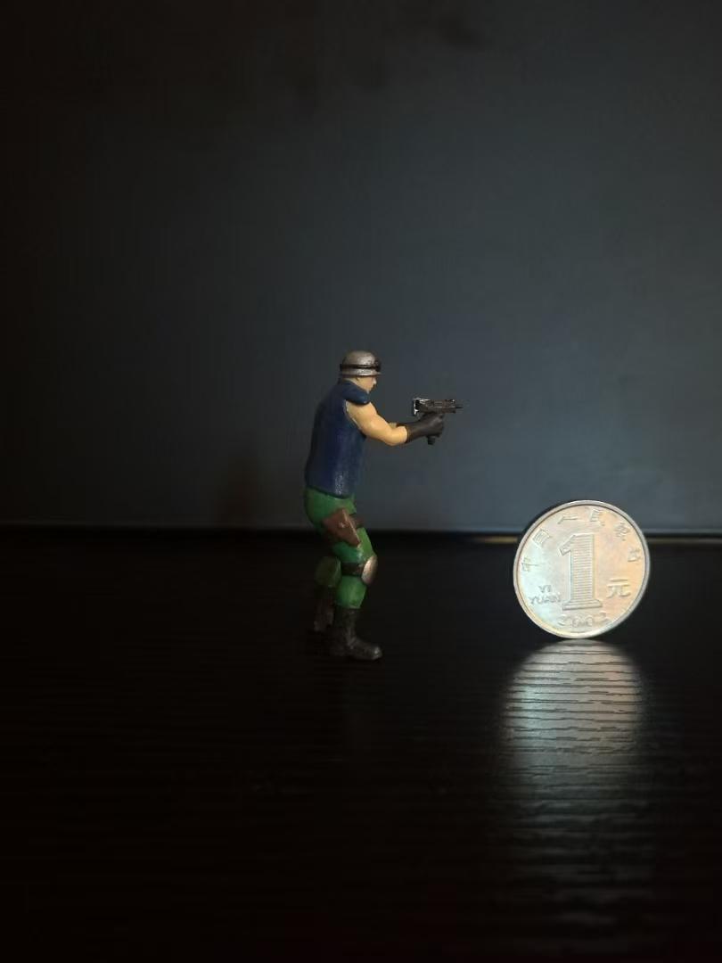 红警系列之美国大兵站姿3D打印模型